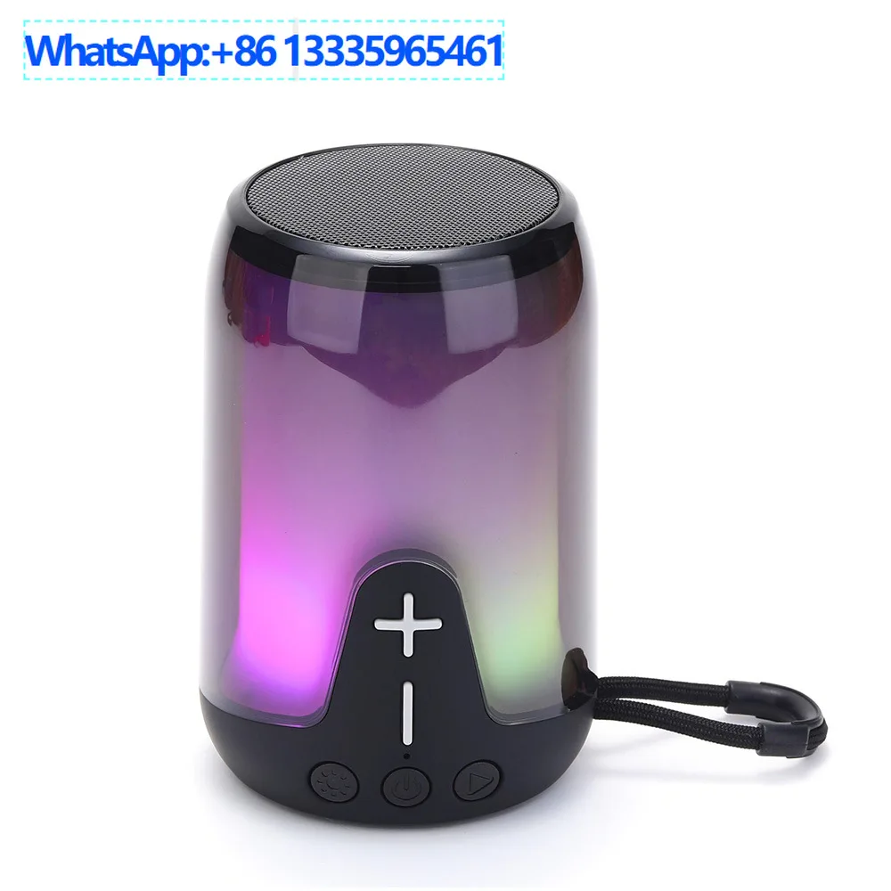 

Мини-динамик Bluetooth TG652, эффект импульсного света, высокое качество прозрачного звука, тяжелый бас, RGB-свет, подарочная аудиосистема
