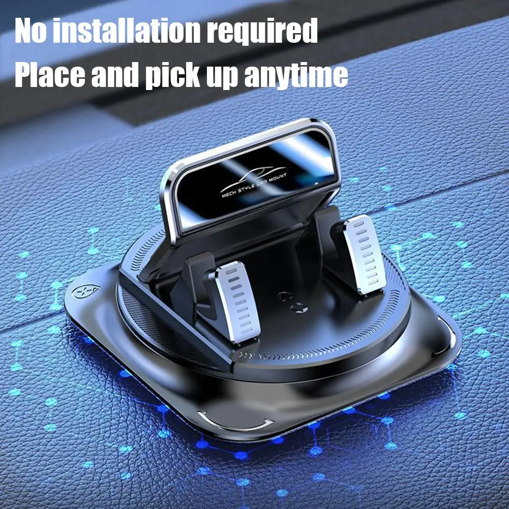 

Universal Car Phone Holder Mobile Phone Bracket Anti-Slip Auto Dashboard Phone Mount GPS Stand in Car for Xiaomi Iphone