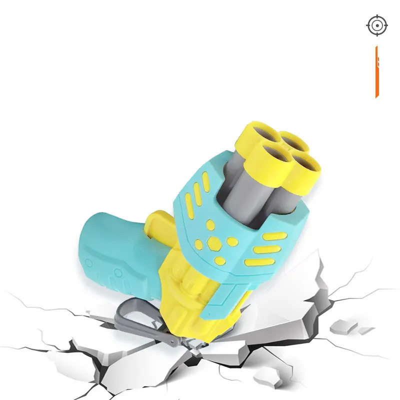 Pistolet à balles souples de tir manuel, pistolets jouets, fléchettes en mousse, bl84extérieur et intérieur sûr pour filles et garçons, cadeaux d'anniversaire