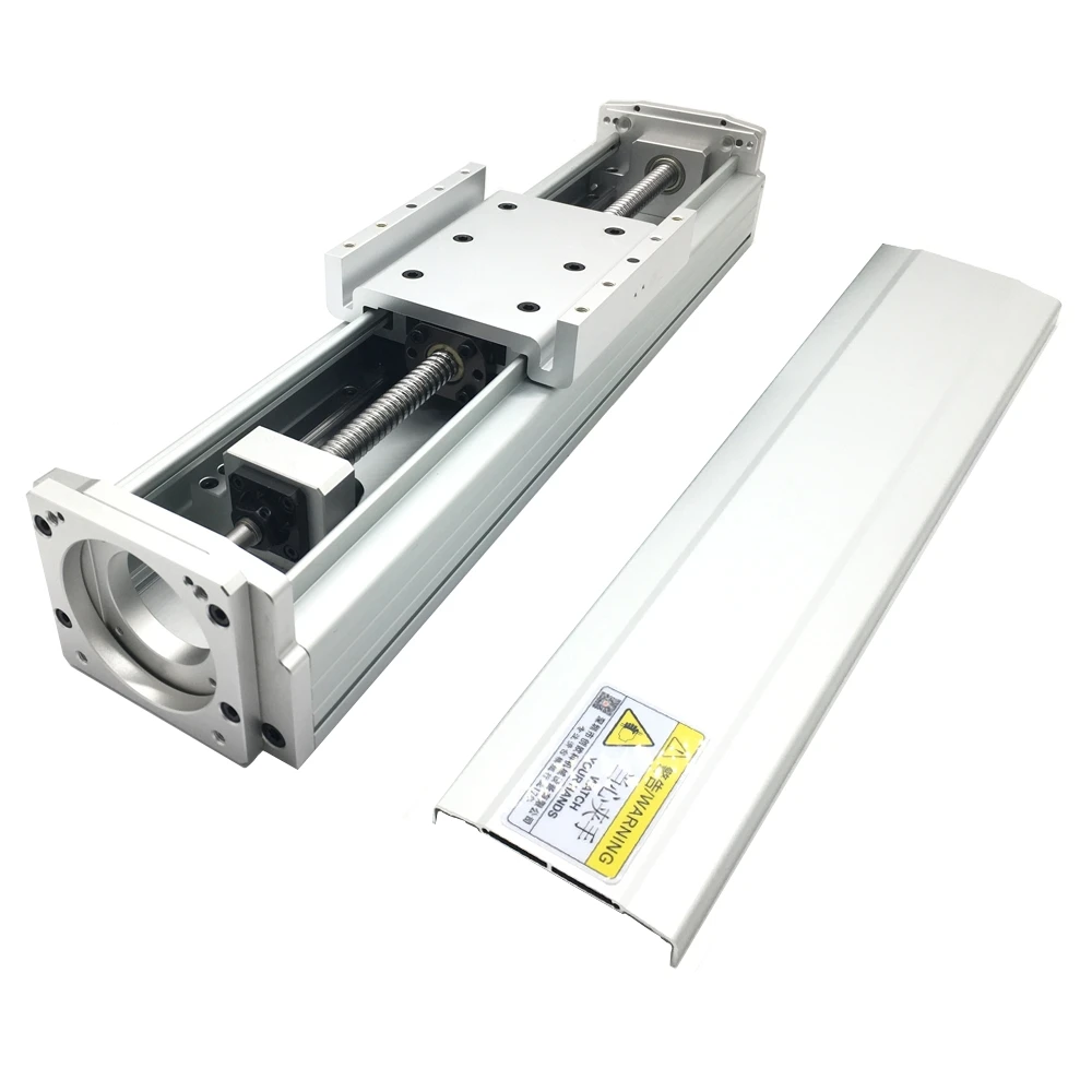 Heavy Load Fully Enclosed Linear stage Width125mm Dust Cover linear Axis Module Stroke 50-1050mm SFU1605 SFU2005 HGH15 HGR15