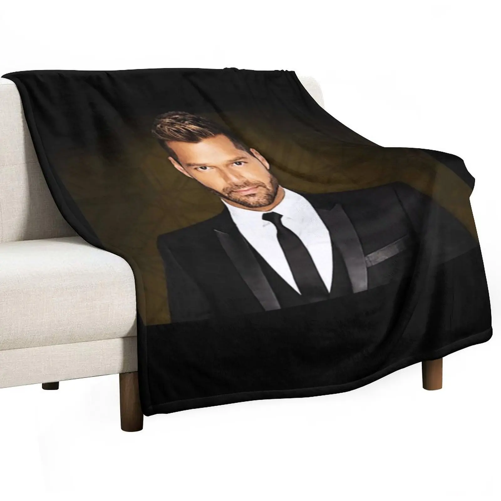 Can Ricky Bin Martin Ing Tour 2020 T-Shirtcan Ricky bin Martin ing tour 2020 Throw Blanket Bed covers Winter beds Blankets