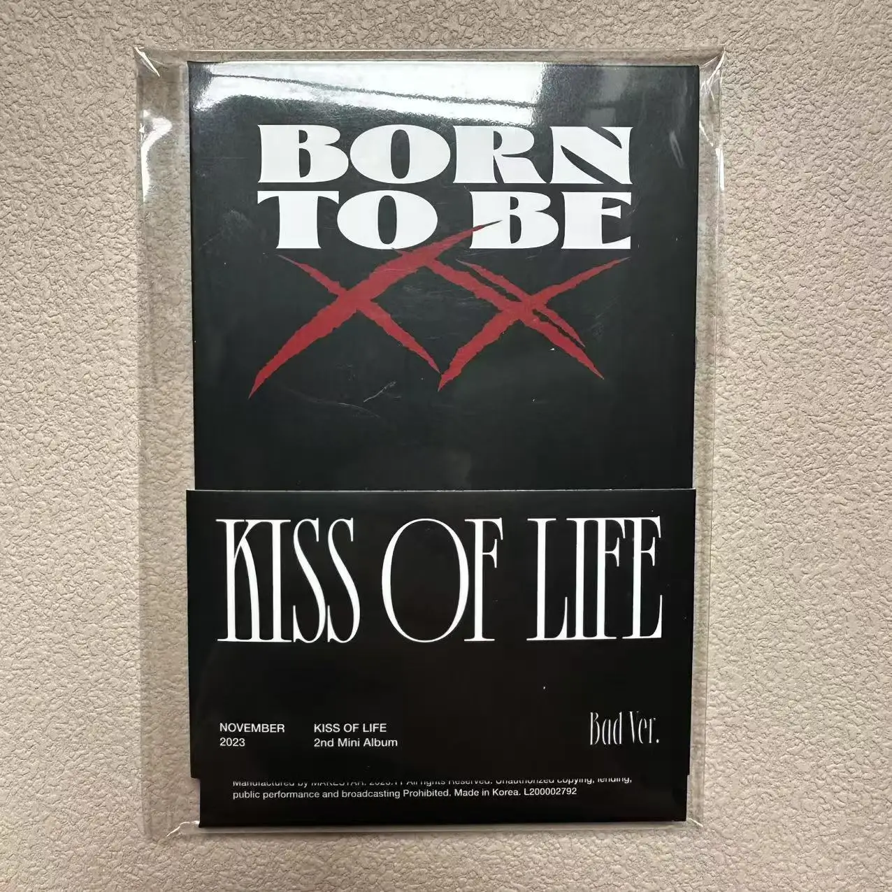 KPOP KISS OF LIFE Mini Album Photo Card JULIE NATTY BELLE HANEUL Fans Collection Gift