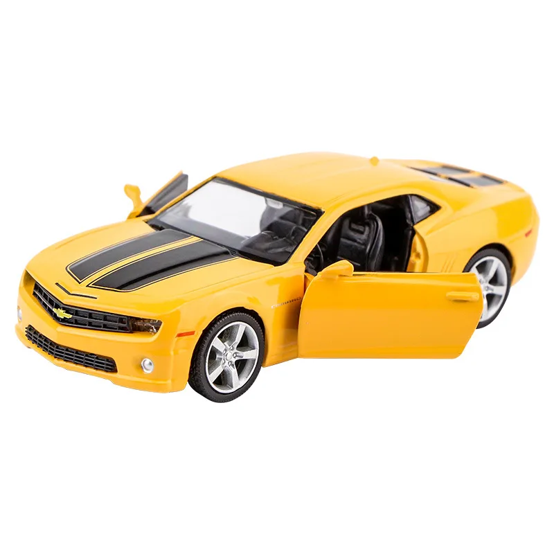 1:36 Chevrolet Series 1969 Camaro SS Corvette C6 C7 Camaro Diecast Metal Car Model Toy For Collection Gift Kids