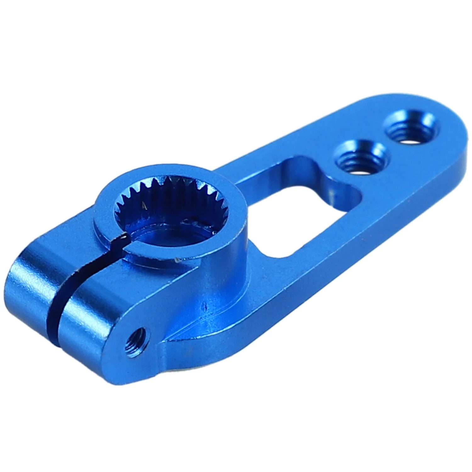 1PCS Aluminum Alloy 25T 31Mm Steering Servo Arm Horn for RC Car Crawler Parts,Blue