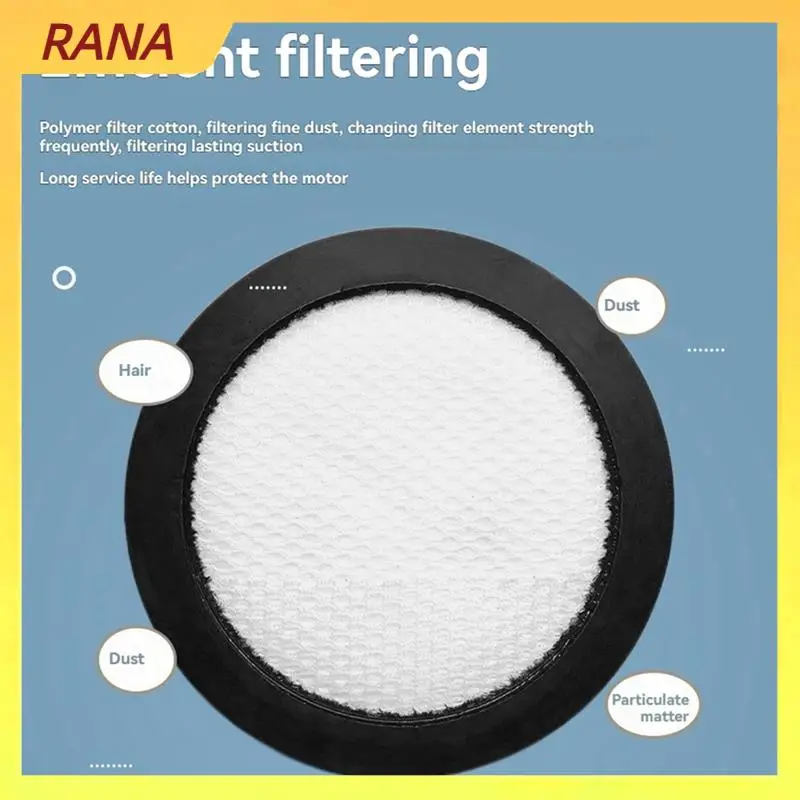 

RANA 5 шт. аксессуары для вакуумного фильтра, пригодные для Midea B5 VM1712 B5 Pro B7D B8D MC3 MC5 MX3 аксессуары для удаления клещей, замена