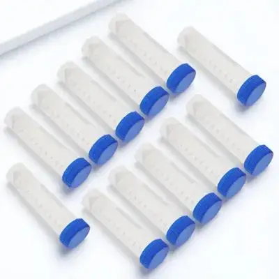 

50pcs Centrifuge Plastic Self-Standing Clear Scale For Lab Science Experiments Conical Vials Screw Self-Standing Centrifuge