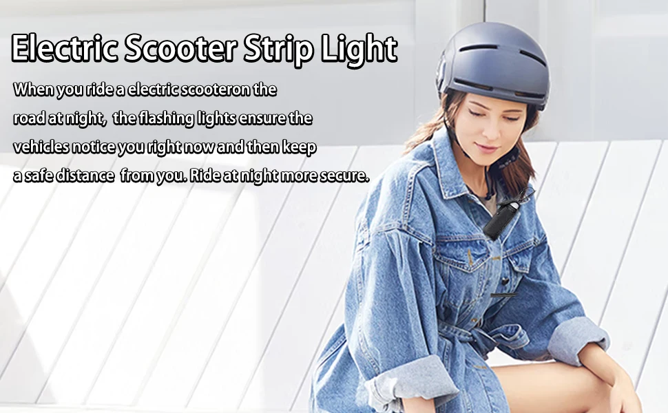 Wasserdicht Roller LED Streifen Für Xiaomi M365 1s Pro Pro2 MI3 Elektrische Roller Sicherheit Nachtlicht Taschenlampe Lampe Mehrere farbe – Detail 2