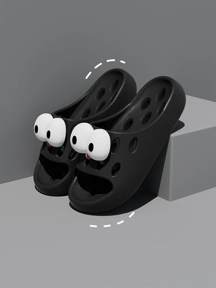 Zapatillas de baño con fugas, antideslizantes, de secado rápido, para parejas, para hombres y mujeres, uso interior en el hogar, zapatillas de ducha