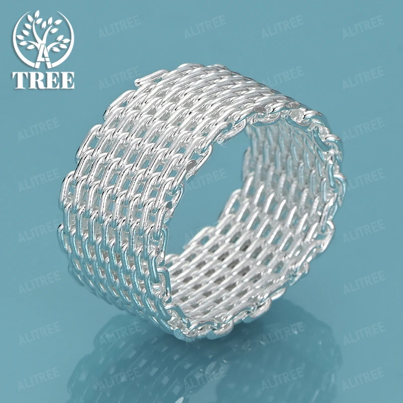 Anillo clásico de Plata de Ley 925 con forma de corazón y flor para mujer, accesorios de joyería de diseño a la moda para fiesta, boda, compromiso y banquete