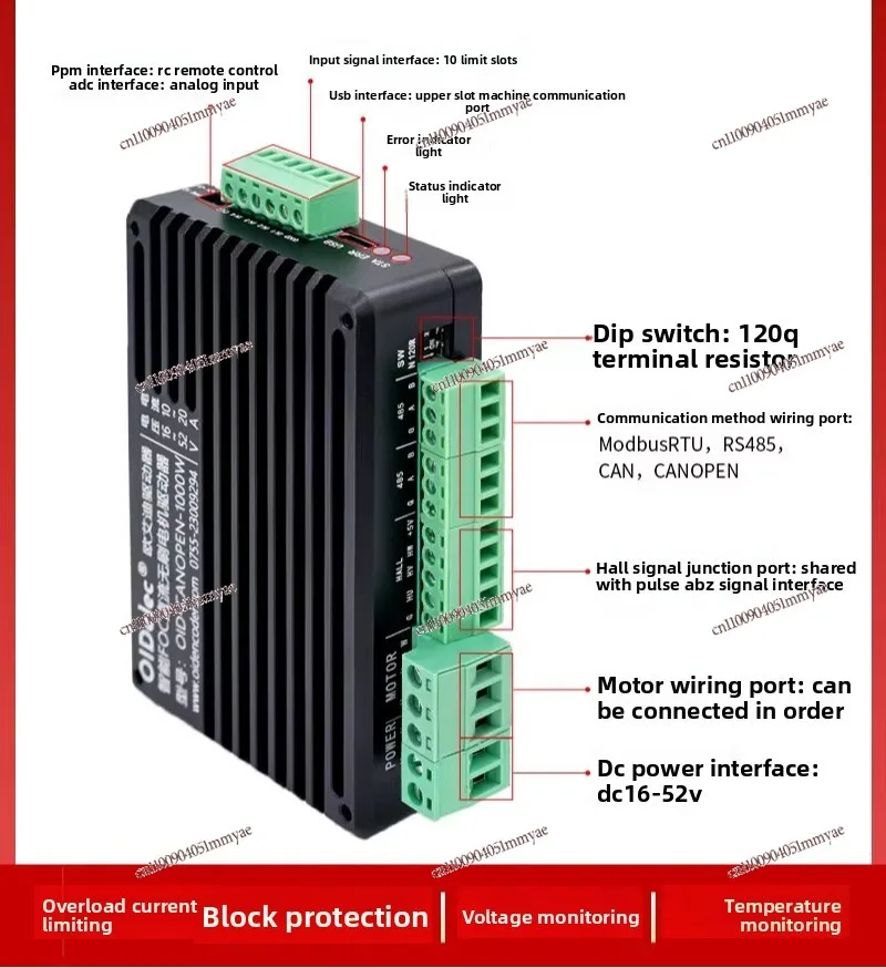 

DC Brushless Motor Driver Servo Motor Driver Board