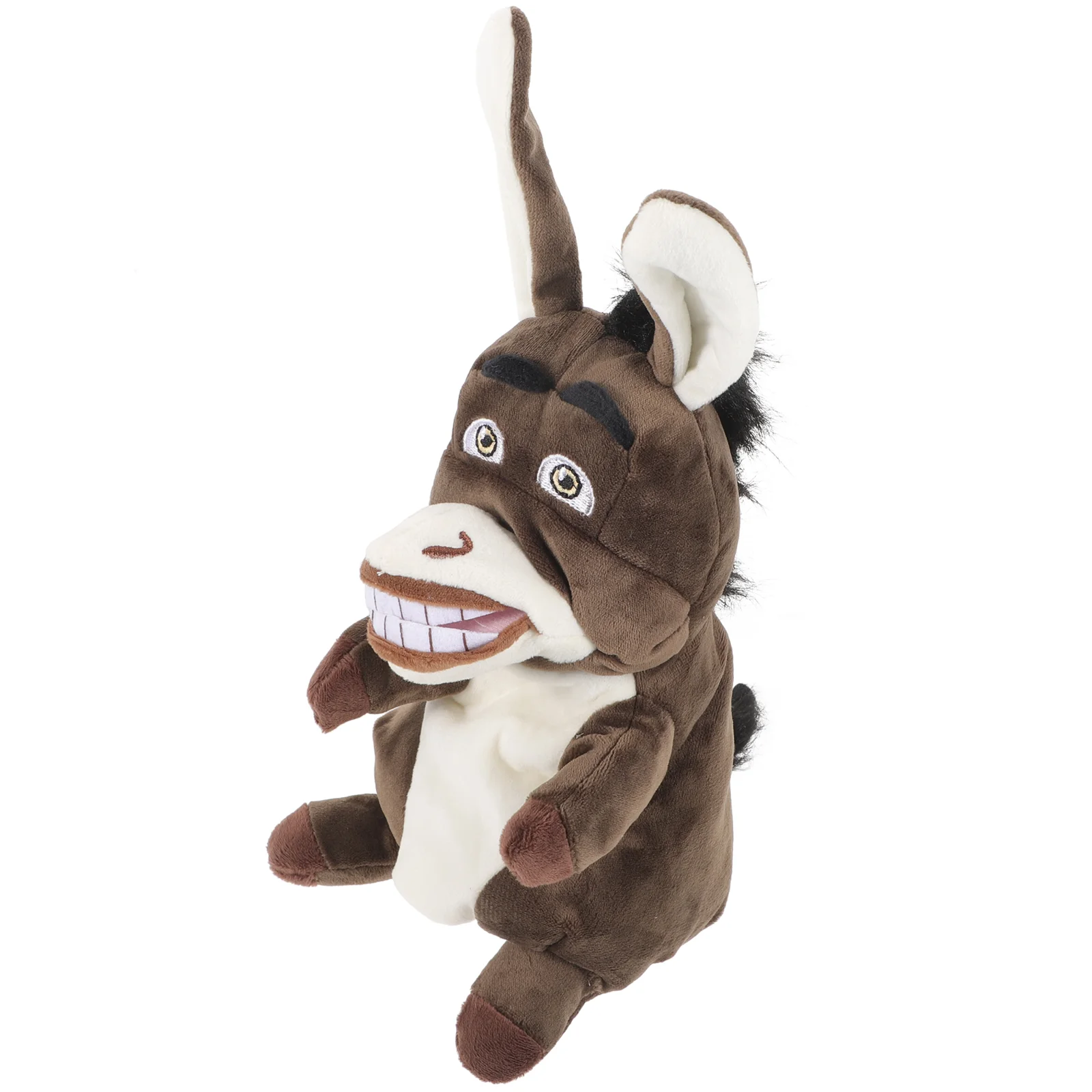 Donkey Puppet Puppets สําหรับผู้ใหญ่สัตว์ของเล่นตุ๊กตากระต่ายน่ารัก Interactive