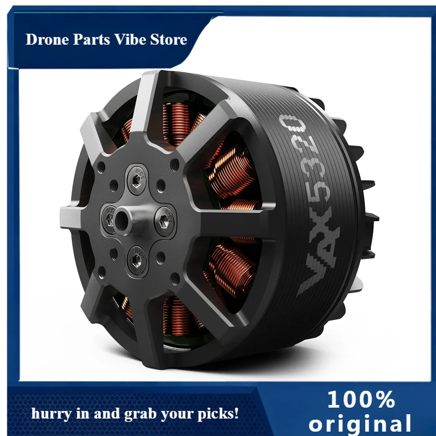 

Высококачественный бесщеточный двигатель APVAX 5320 для FPV-дронов, самолетов с фиксированным крылом, квадрокоптеров и мультироторов