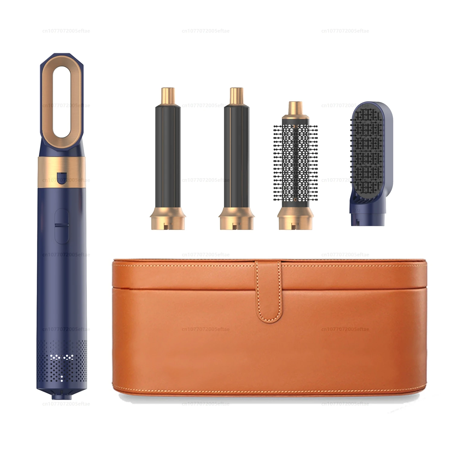 5-in-1 haarstyler Krachtige sneldrogende ionische föhn Hoge snelheid hete kamborstelset Professionele stijltang