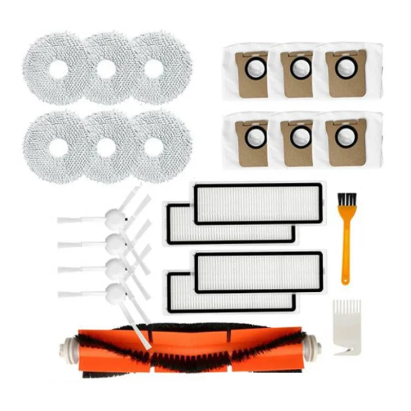 

【NEW】For Dreame Bot L10S Ultra B101CN S10 Pro Robot Vacuum Main Brush Replacement Accessories Vacuum Cleaner Dust Bag Spare Part