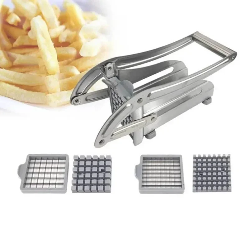 

Stainless Steel French Fry Potato Cutter Slicer Chipper For Cucumber Vegetables Carrot Kitchen Potato Chips Cooking Tool