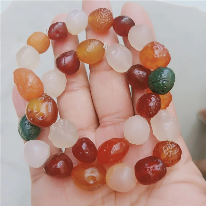 Jewelry StoneAlashan Raisin Gourd Agate Gobi Natural Gemstone Bracelet