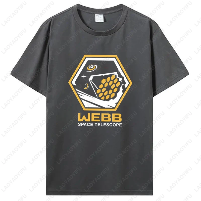 James Webb Space Telescope JWST Cotton Camisetas Astronomy Men Women Funny Creative Fashion Tees Street Fashion Hipster Tshirt