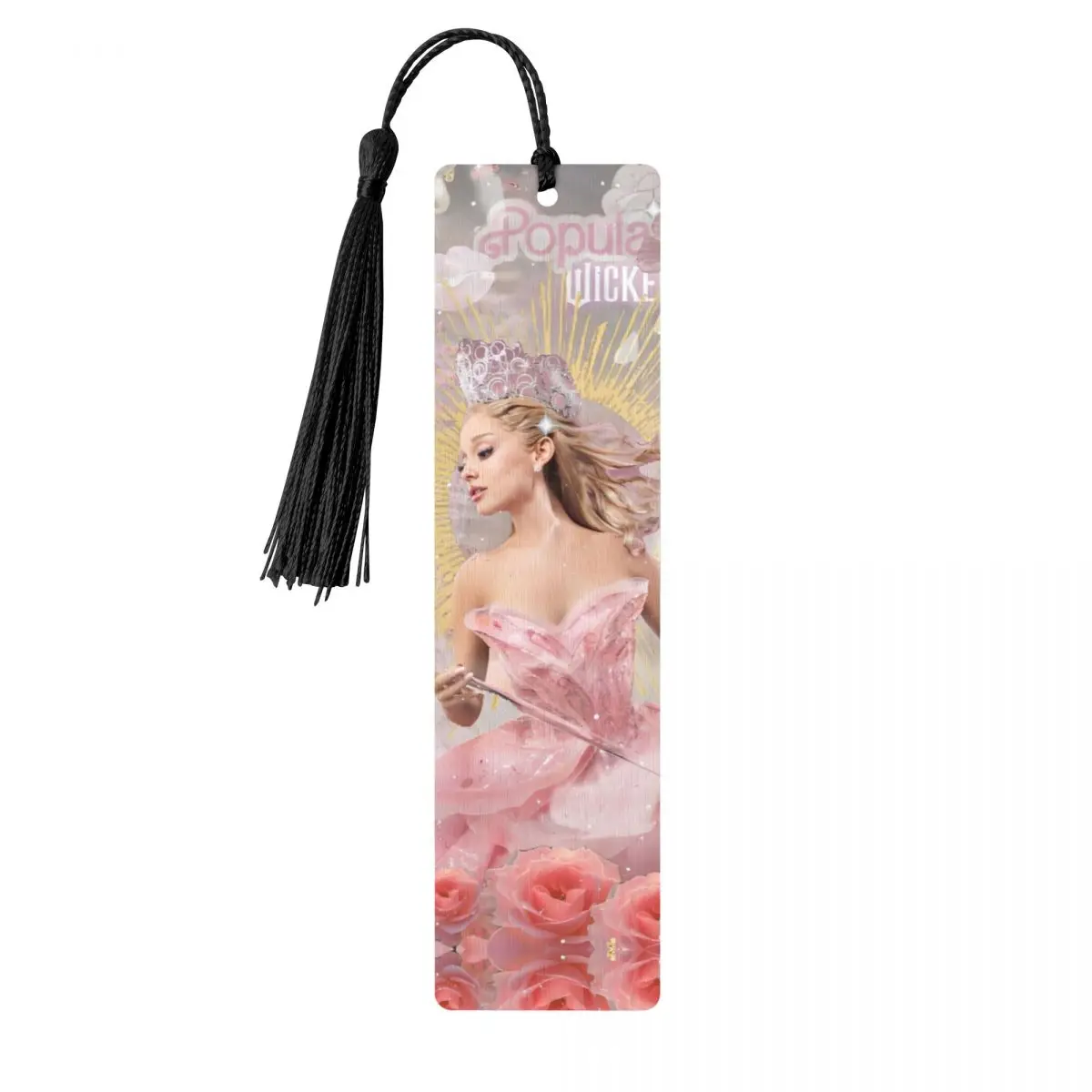 

W-Wickeds Bookmark For Books Stationery Funny Glinda Elegant Good Witch Book Accessories Perfect Student Gift Book Mark