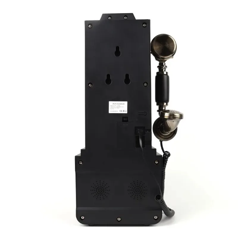 

Video guestbook, wall-mounted 8-inch touchscreen, touch-interactive, support