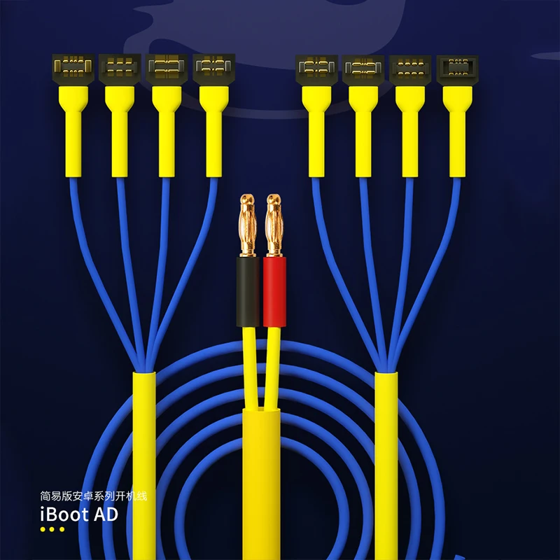 Mechanik IBOOT AD Android Simple Boot Line Dla Samsung Huawei Xiaomi OPPO VIVO Boot Line DC Power Supply Current Testing Cable