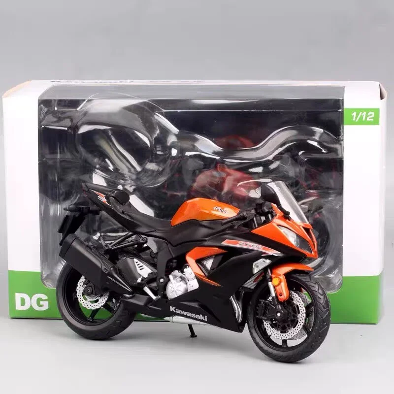 1/12 Kawasaki Ninja ZX-6R Alloy Racing Cross-country Motorcycle