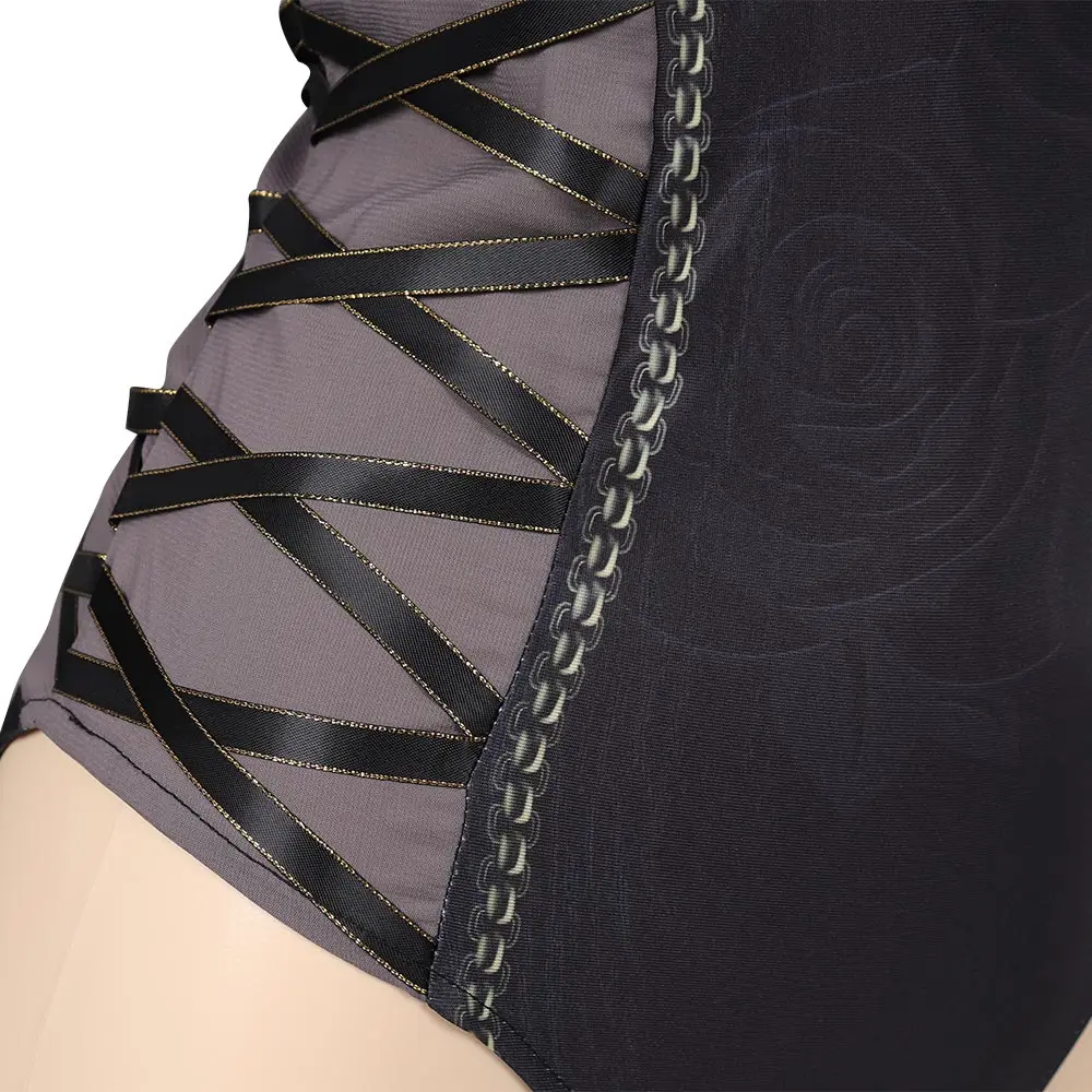 ملابس السباحة المثيرة من Bayonetta ملابس الصيف للنساء ، أزياء ملابس فانتازيا للعب الأدوار ، ملابس السباحة ، مجموعة بيكيني الشاطئ ، ملابس السباحة