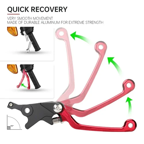 Imagen 2 del producto Palancas de embrague de freno pivotante 2025 para HONDA CRF250L CRF300L/Rally 2013-2024 CRF 250L 300L accesorios de Motocross manijas de moto de cross