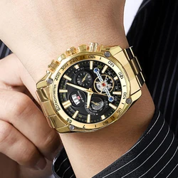 New Arrival Design Men Wrist Watches Gold Silver sports Watches For Male Clock relogio masculino