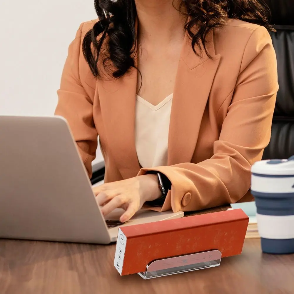 Inclined Design Speaker Desktop Stand Enhance Spatial Sound Effects Stable Desktop Sound Stand Base for Bose/JBL/Marshall