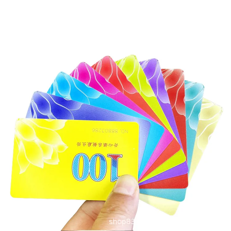 

50Pcs Frosted Chip Card PVC Wear-Resistant Token Code Plastic Chip Coin for Arcade Game Machine Vending Machine Accessories