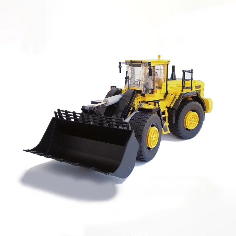 1568pcs MOC Heavy Truck L250g Wheel Loader Model Building Blocks Home Decor Desk Display Shelf Accent Collector Gift For Adults