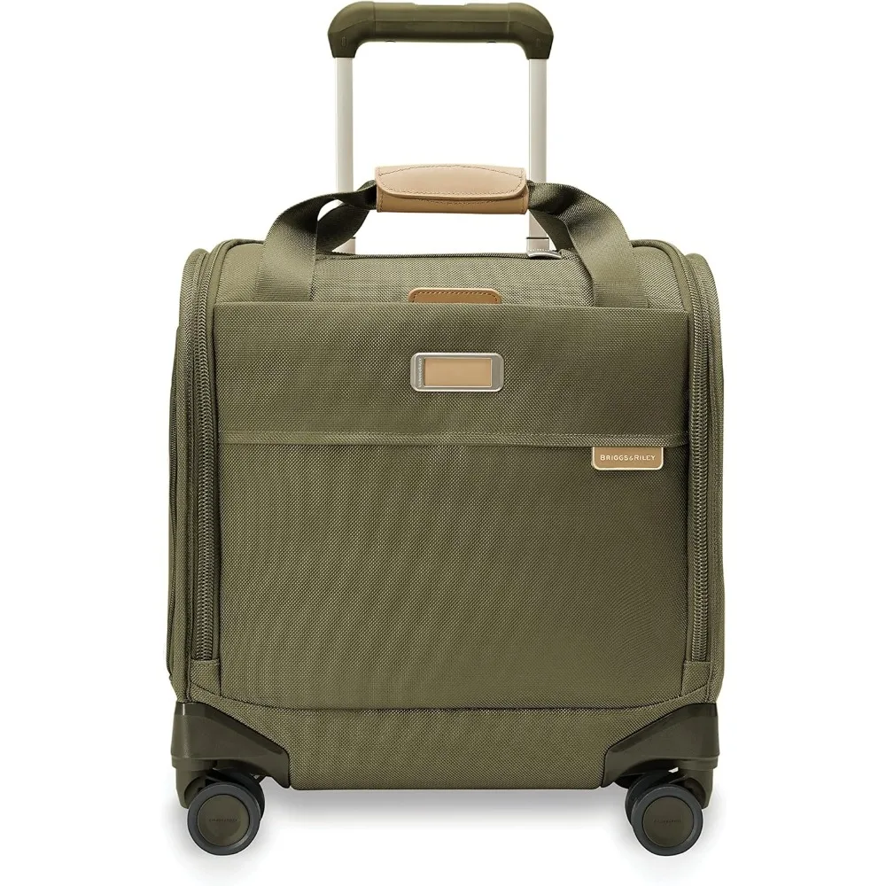 

Briggs & Riley Baseline Spinners, Olive, 16-inch Underseat Cabin Bag