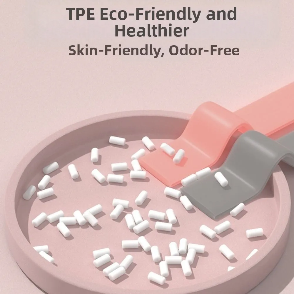 

5 Weight Levels Elastic Exercise Loop Bands TPE Thickened Pilates Flexbands Strength Training Shaping Resistance Bands