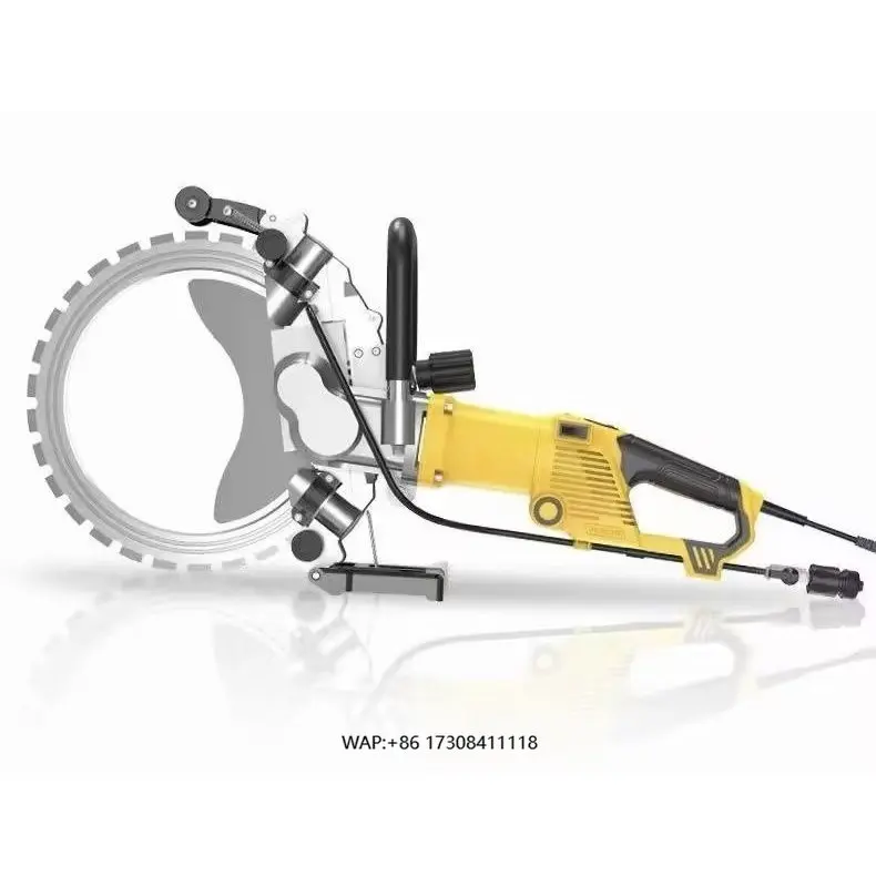 220V Brushless Ring Saw Electric Concrete Wall Grooving Knife Cement Wall Grooving Machine