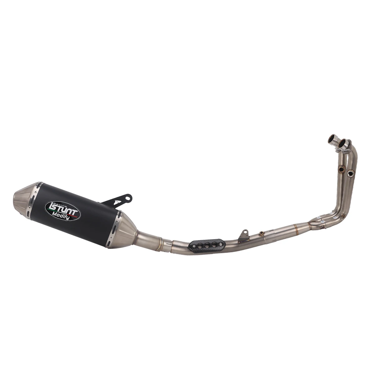 450MT Exhaust System Muffler Pipe Link Front Pipe For CFMOTO MT450 IBEX450 Euro 5+ Rally Escape Motorbike Muffler with DB Killer