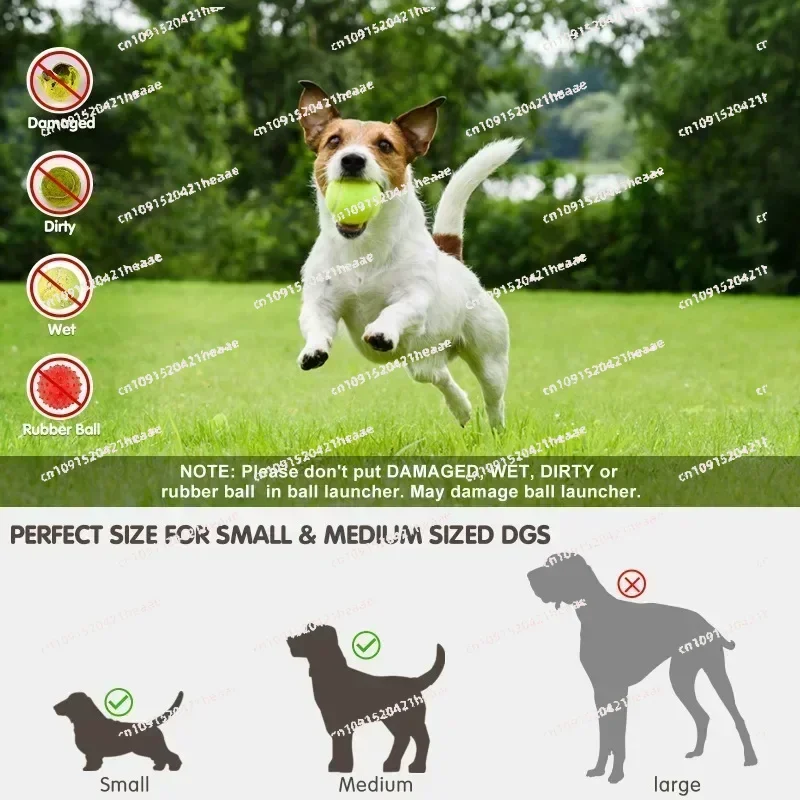 Suitable for Automatic Pet Throw Jump Ball Dog Catapult Ball Launcher Dog Toy Bulldog Toy Tennis Machine Automatic Pet Throw