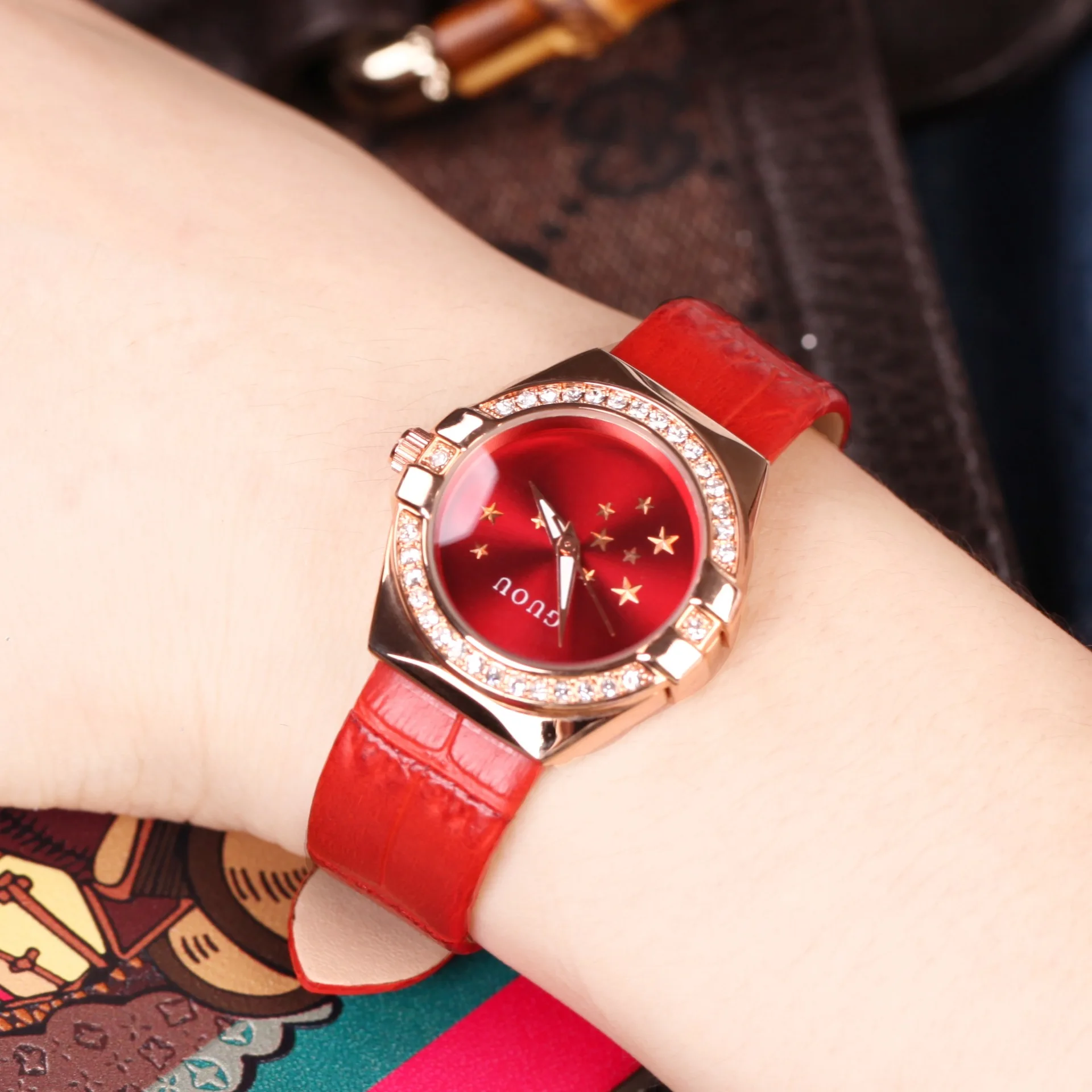 

New Luxury Women'S Fashion Leather Strap Watch, Quartz Wristwatch For Women, Exquisite Ladies' Watch, Perfect Gift For Women.