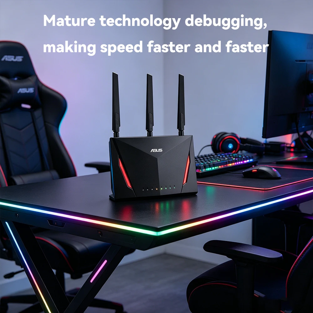 ASUS Router RT-AC86U WiFi6 Wireless AiMesh Gigabit Wired GT-AC5300