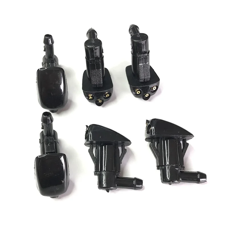 2Pcs Front Windshield Washer Jet Nozzle 98630 2E500 for Toyota Corolla Verso AR10 2004-09 Highlander MK1 2001-2003 Prius Plastic