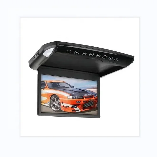 

13,6-дюймовые роскошные автомобильные аксессуары, задняя развлекательная система, автомобильный потолочный ТВ, экран высокой четкости