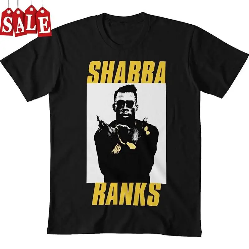 

Новая популярная футболка Shabba Ranks Signature для фанатов всех размеров 1N1638