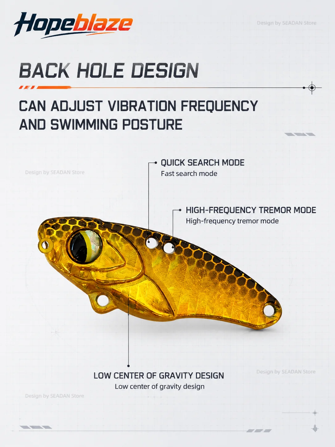 Hopeblaze Fierce Serpent Metal - Fishing Hook Treble ulasan dan harga