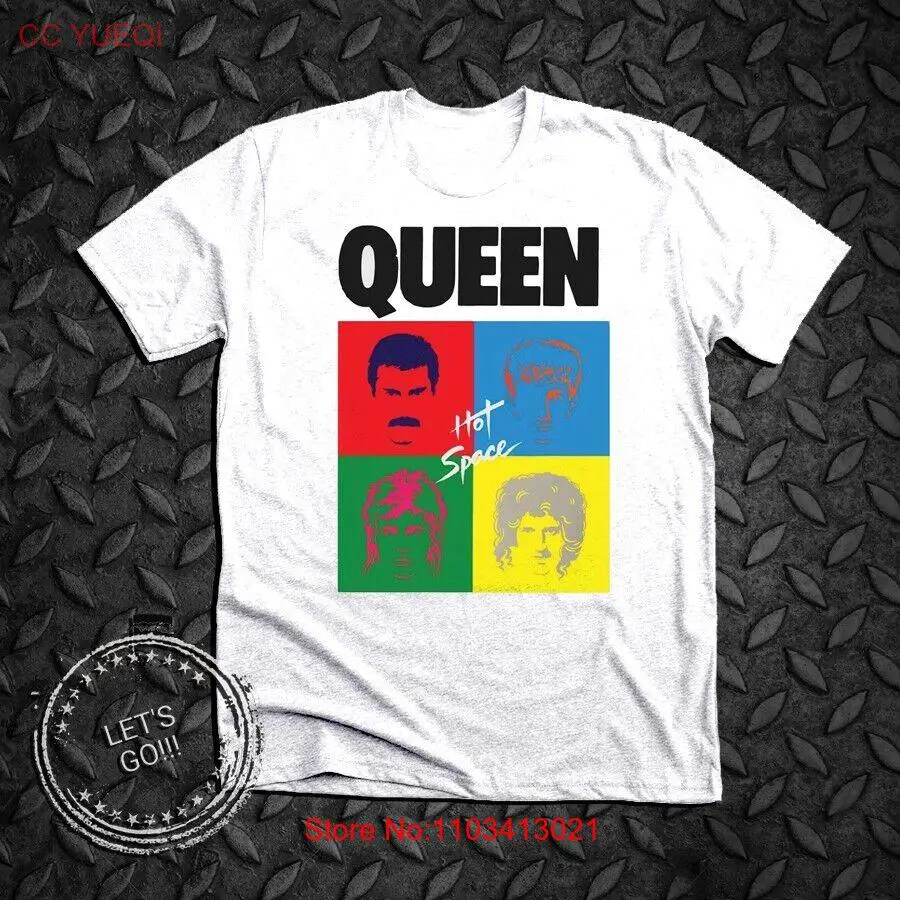 QUEEN - HOT SPACE-сублимационная футболка унисекс