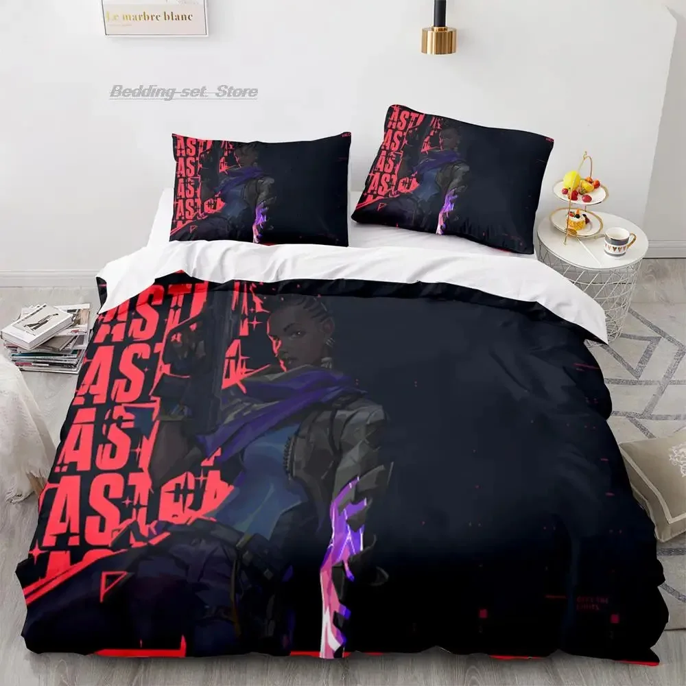 FOTO 4 - Gaming Valorant Bedding Set