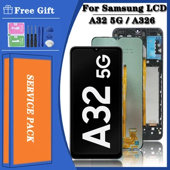 איכות AAA+ עבור Samsung A32 5G A326 A326B A326BR מסך LCD החלפה עבור Samsung A32 5G SM-A326U מסך LCD