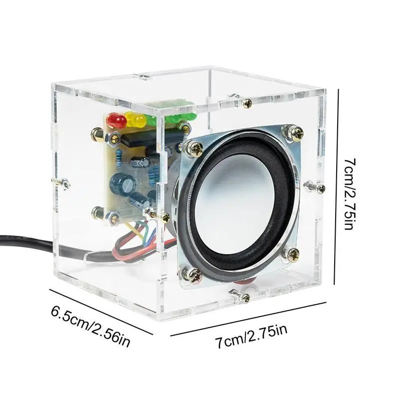 DIY Speaker Build Your Own Speaker With Electronics Kit DIY Speaker Box Experiment Kits For Teens Kids Adults Teaching Practice