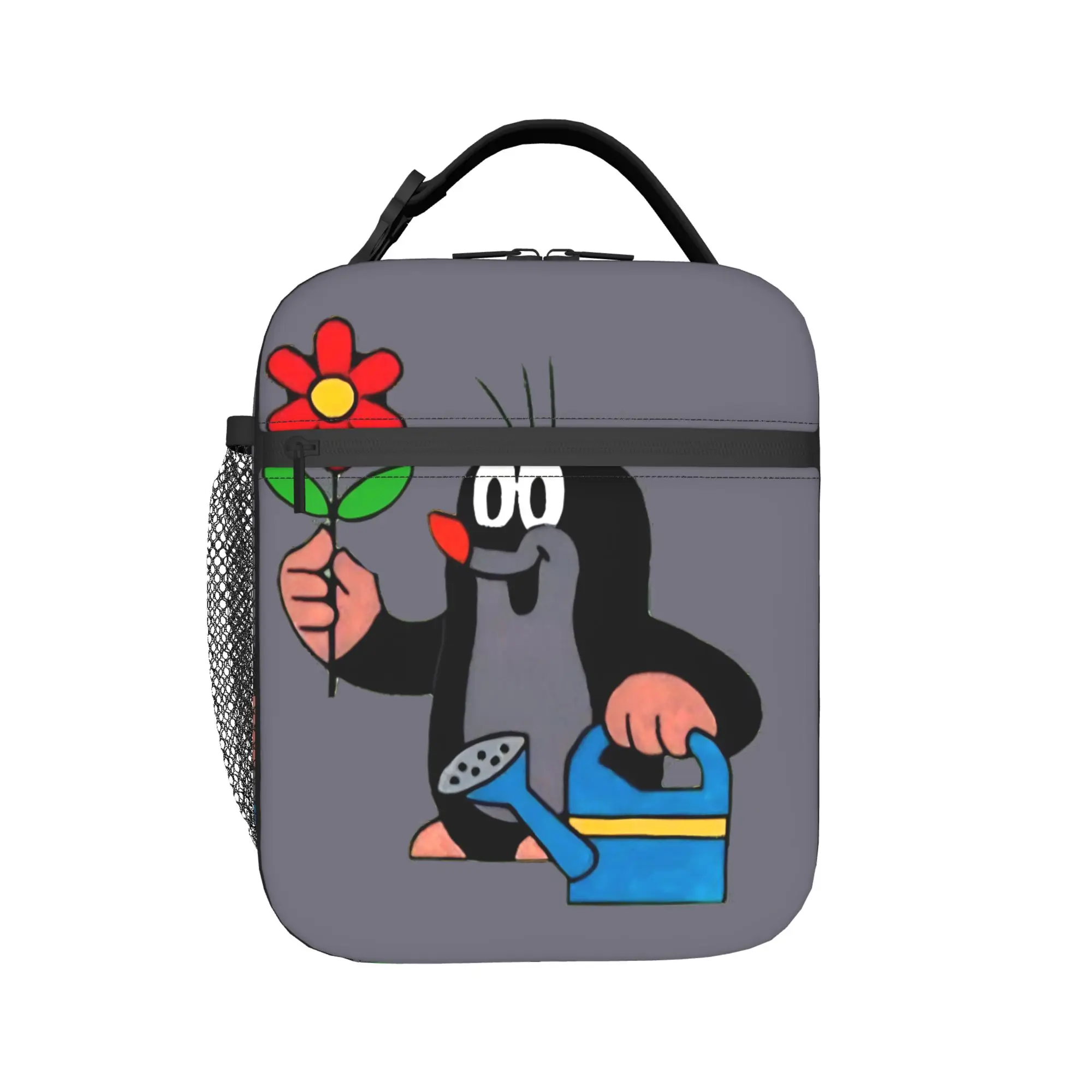 Czech Cartoon Krtek Mole Lunch Bag  Outdoor Picnic Lunch Box For Men Funny Print Thermal Tote Handbags Waterproof Cooler Bag