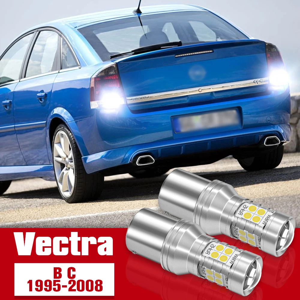 

2pcs LED Accessories Reverse Light Bulb Lamp For Opel Vectra B C 1995-2008 1998 1999 2000 2001 2002 2003 2004 2005 2006 2007