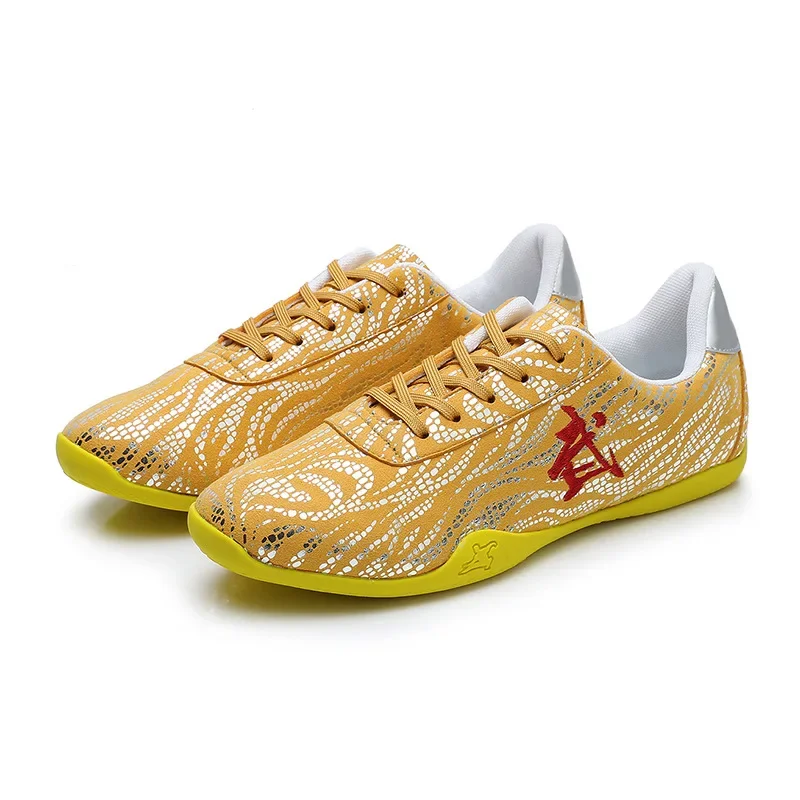 Zebra-stripe chińskie tradycyjne buty Kung Fu Taiji Tai Chi Taekwondo odporne na zużycie Wushu oddychające buty do sztuk walki