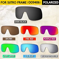 Lentes de repuesto polarizadas premium para gafas de sol Oakley Sutro OO9406 OO9406A: protección UV 100%
